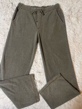 Men's Olive Drawstring Lounge Pants 34x33
